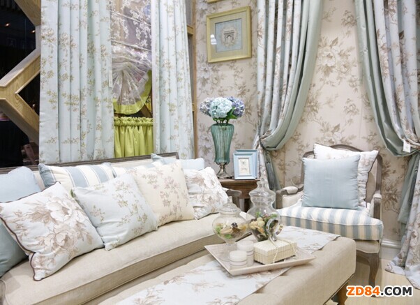 布藝混搭小清新 冷“淡”亦柔情