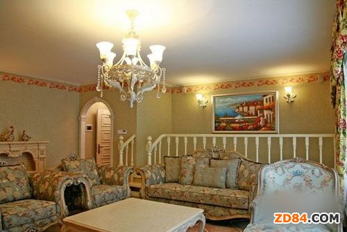 田園風(fēng)格布藝沙發(fā)套搭配推薦